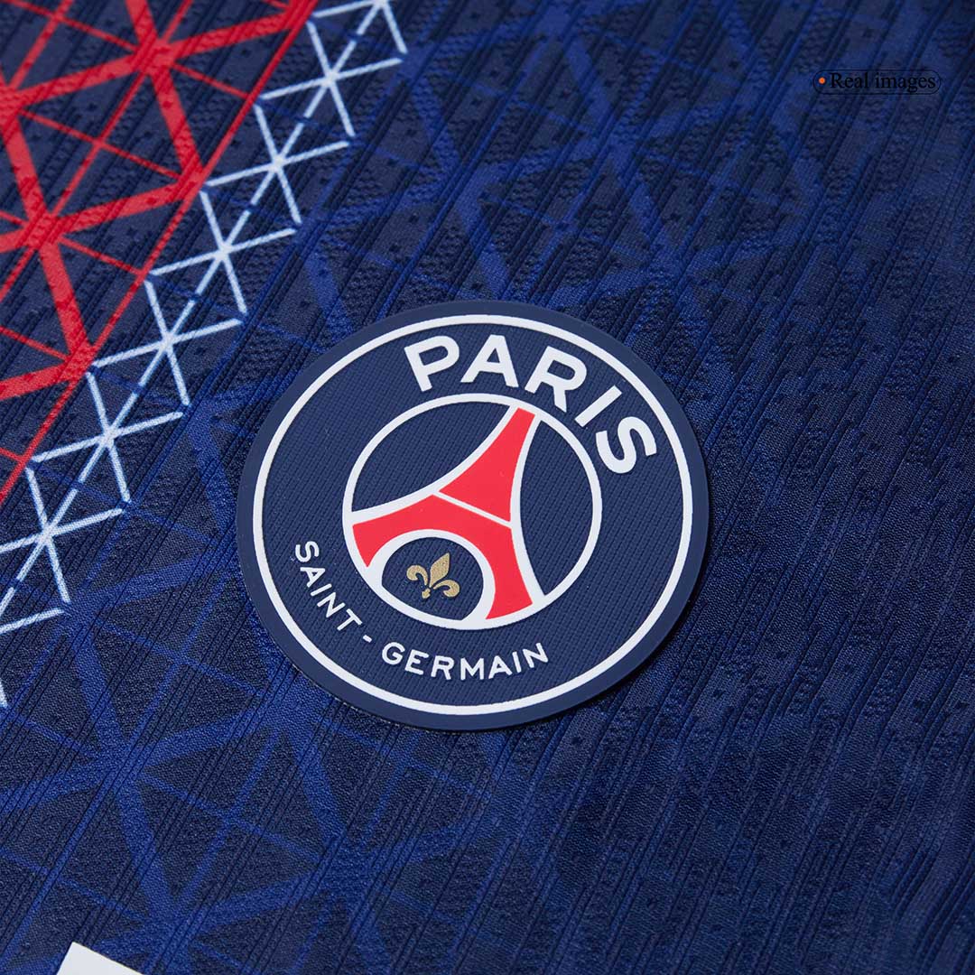 PSG D.DOUÉ #14 Player Version Home Soccer Jersey 2025/26 - Image 5