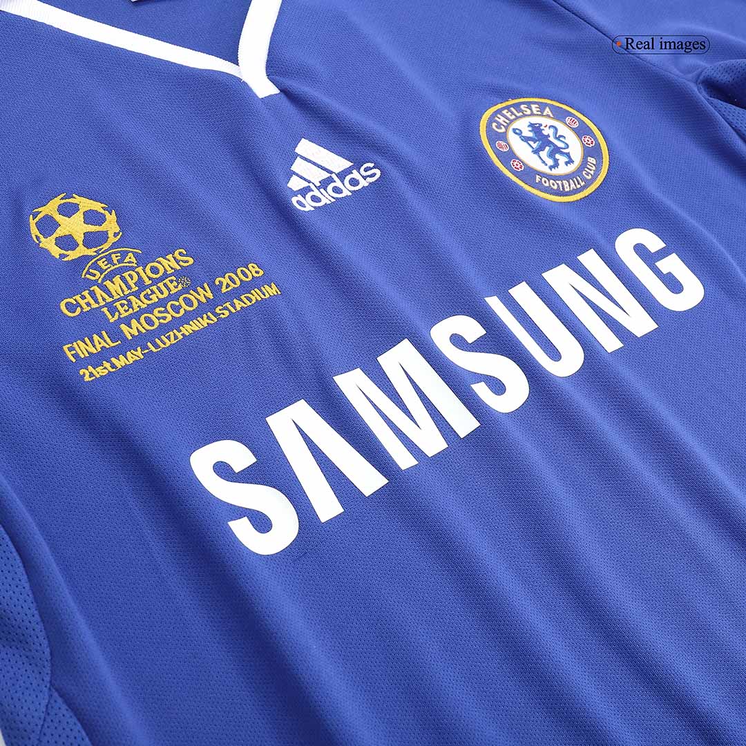 Chelsea Jersey Custom Home Soccer Jersey 2008 - UCL - Image 7