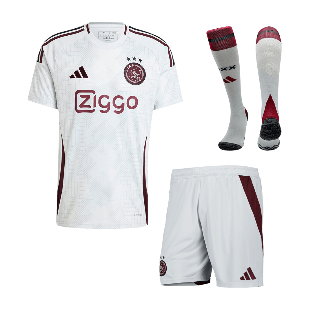 Ajax Third Away Custom Full Soccer Kit