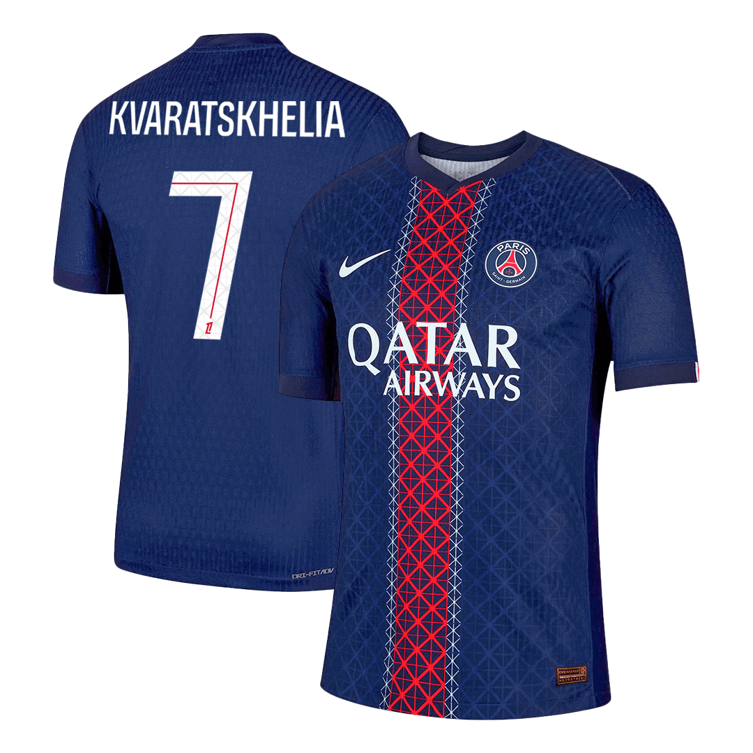 PSG KVARATSKHELIA #7 Player Version Home Soccer Jersey 2025/26