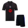 Barcelona Away Soccer Uniform Kits - Spotify Logo Without Text