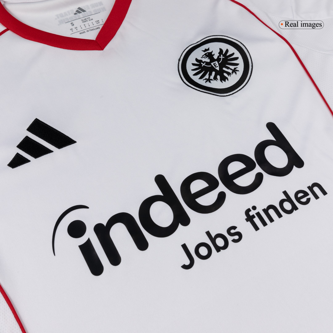 Eintracht Frankfurt Soccer Jersey Away Shirt 2025/26 - Image 8