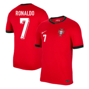 RONALDO #7 Portugal Soccer Jersey Home Custom Shirt