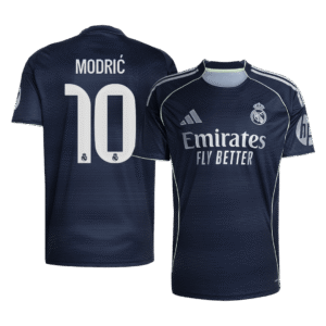 MODRIĆ #10 Real Madrid Soccer Jersey Away Custom Shirt 2025/26