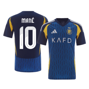 MANÉ #10 Al Nassr Soccer Jersey Away Shirt -ACL