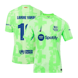 Barcelona LAMINE YAMAL #19 Third Away Custom Player Version Soccer Jersey - UCL