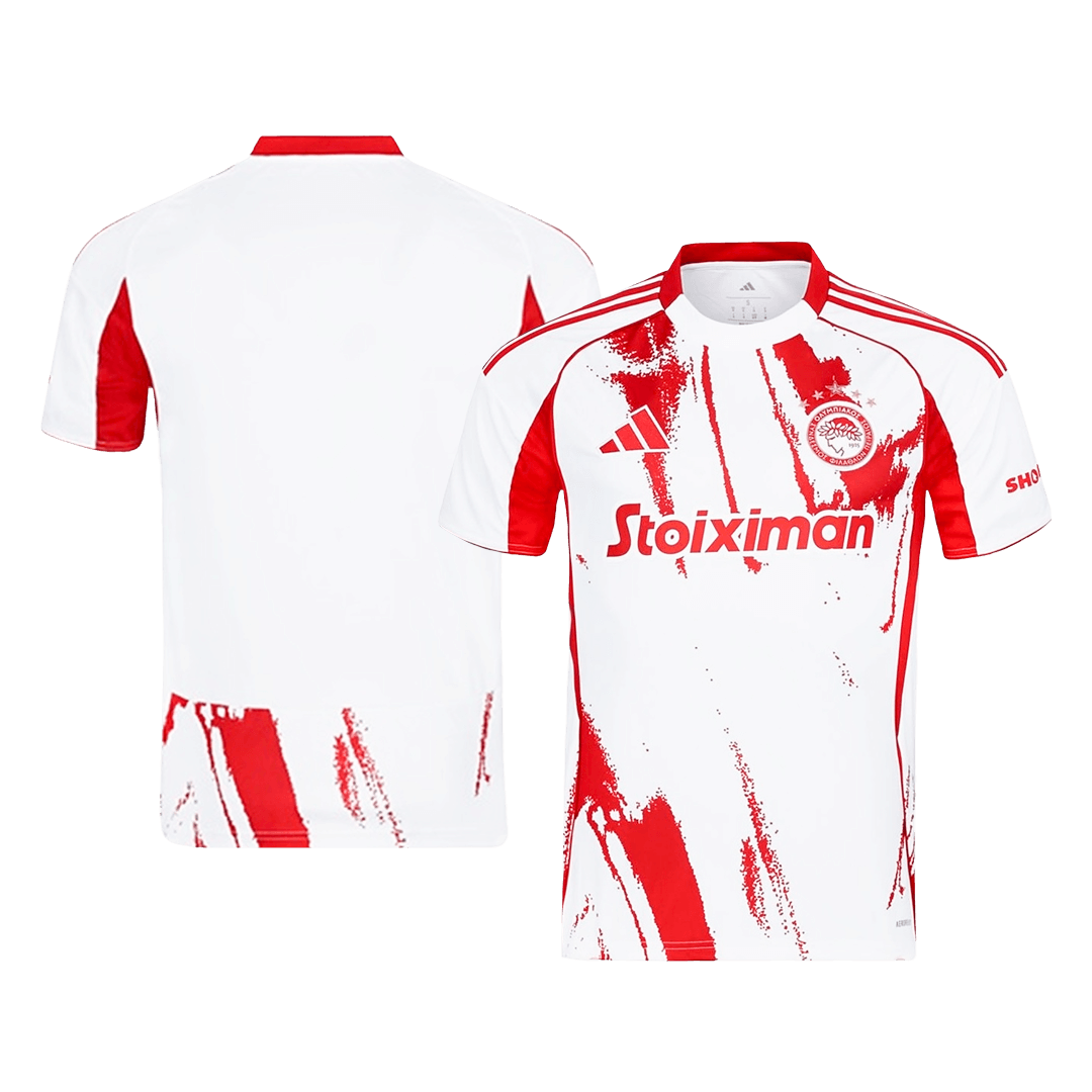 Olympiakos Soccer Jersey Away Shirt 2025/26 - Image 3