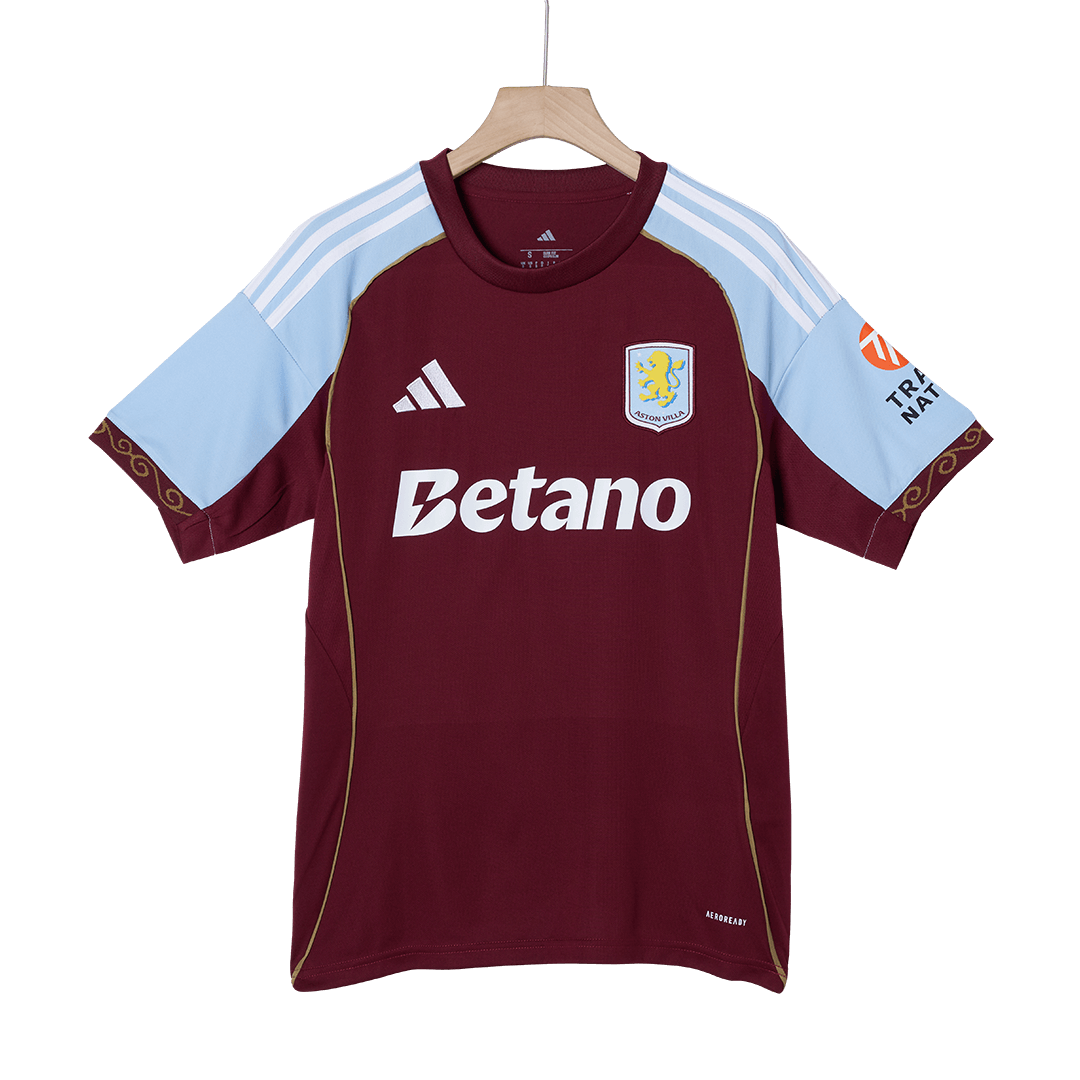 Aston Villa Soccer Jersey Home Custom Shirt 2025/26 - Image 5