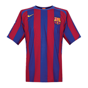 Barcelona Jersey Custom Home Soccer Jersey 2005/06 - UCL