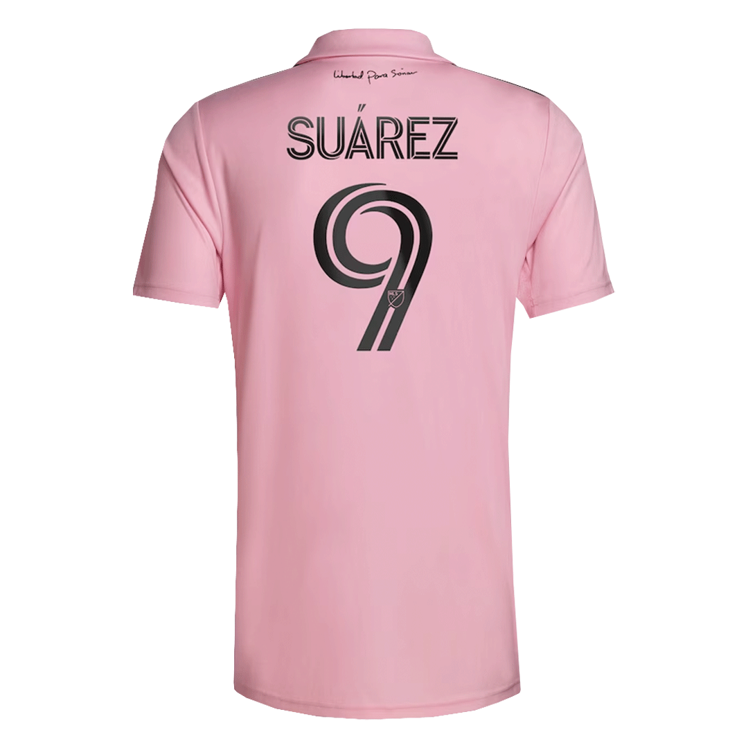 Inter Miami CF Jersey Custom SUÁREZ #9 Soccer Jersey Home 2022 - Image 3