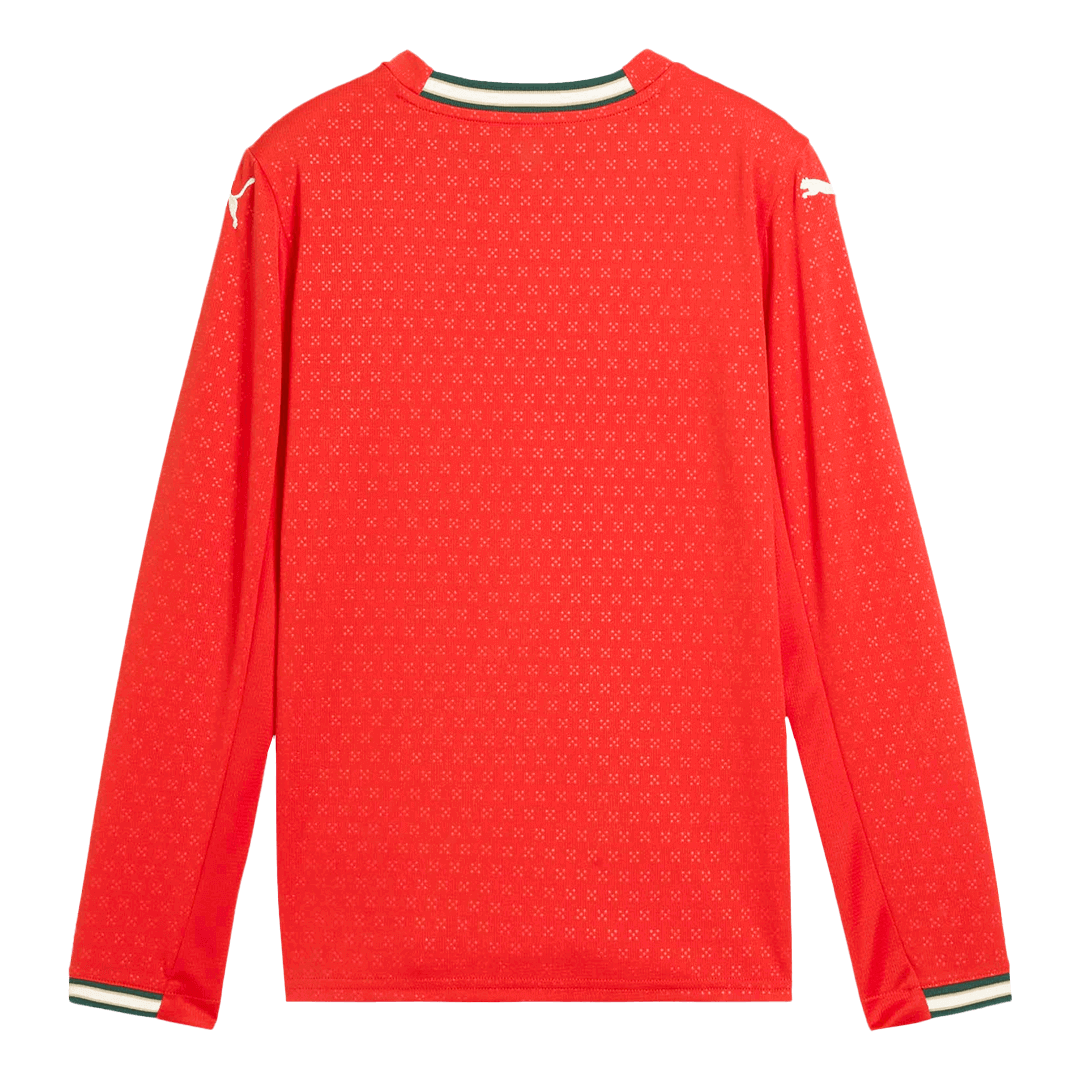 Portugal Long Sleeve Jersey Home Football Shirt 2025 - Image 2