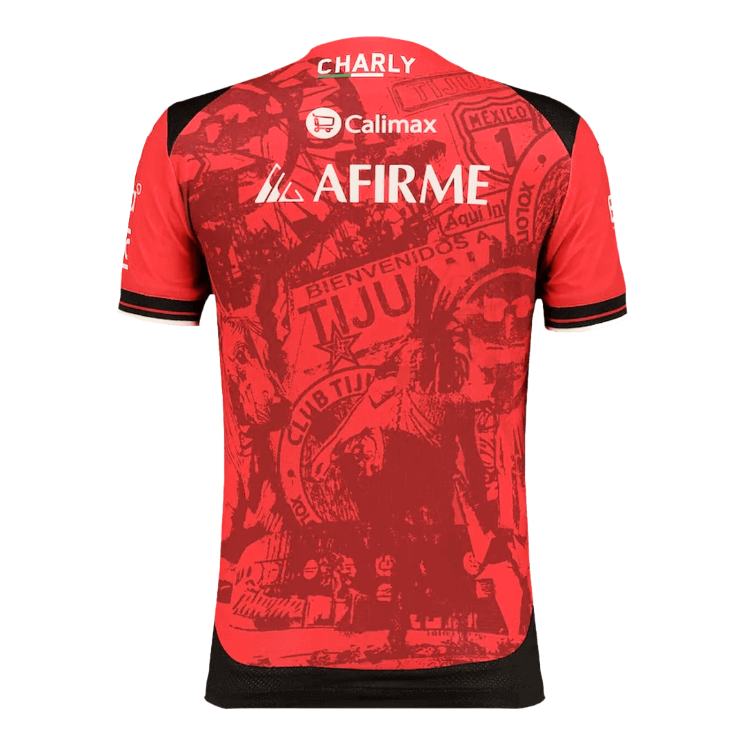 Club Tijuana Soccer Jersey Home Shirt 2025/26 - Image 2