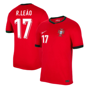 Portugal Jersey Custom R.LEÃO #17 Soccer Jersey Home