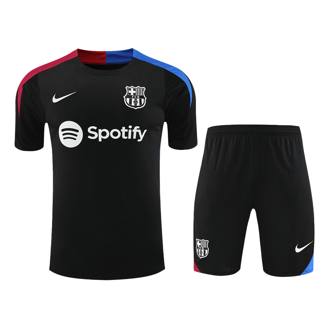 Barcelona Pre-Match Soccer Uniform Kits