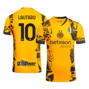 LAUTARO #10 Inter Milan Soccer Jersey Third Away Custom Shirt