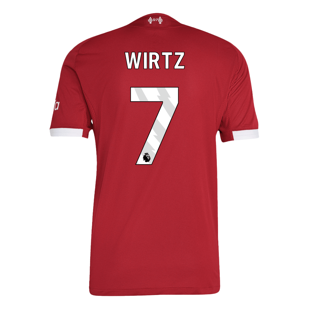 Liverpool WIRTZ #7 Custom Player Version Home Soccer Jersey 2025/26 - Image 3
