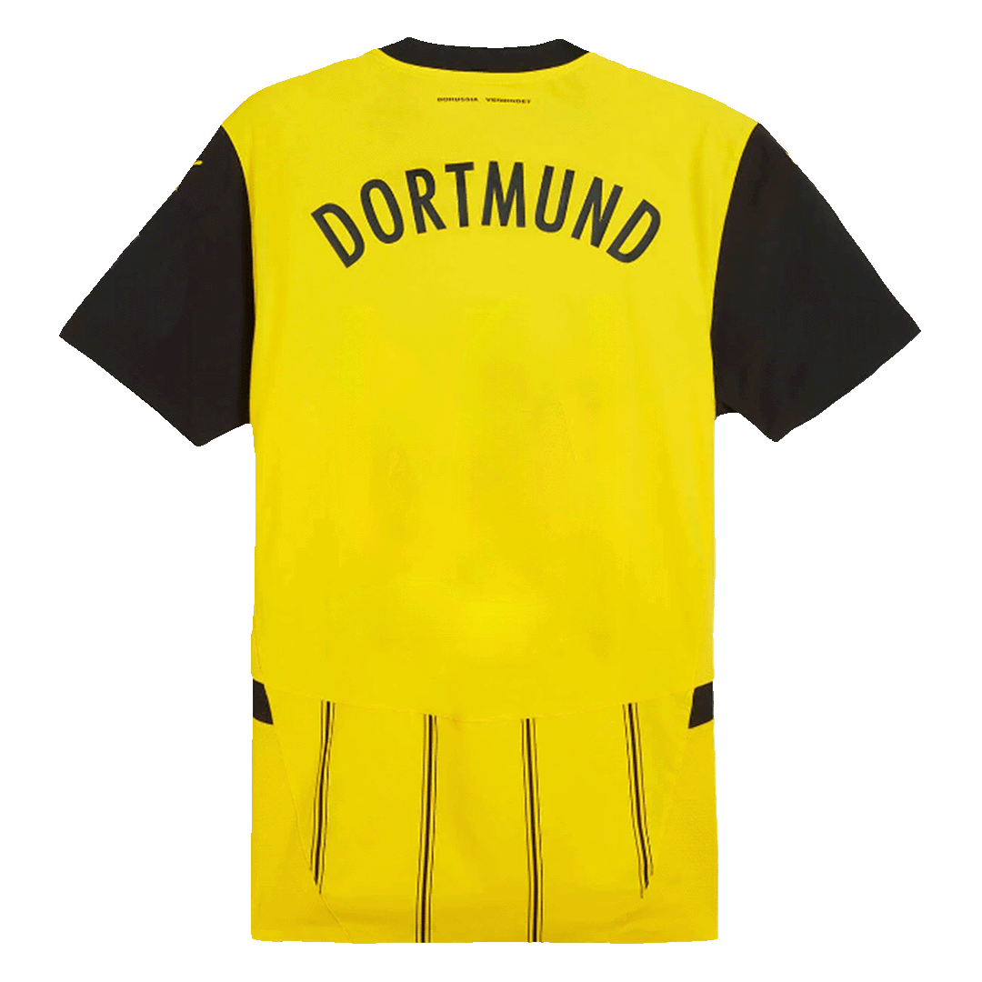 Borussia Dortmund Custom Player Version Home Soccer Jersey - Image 2