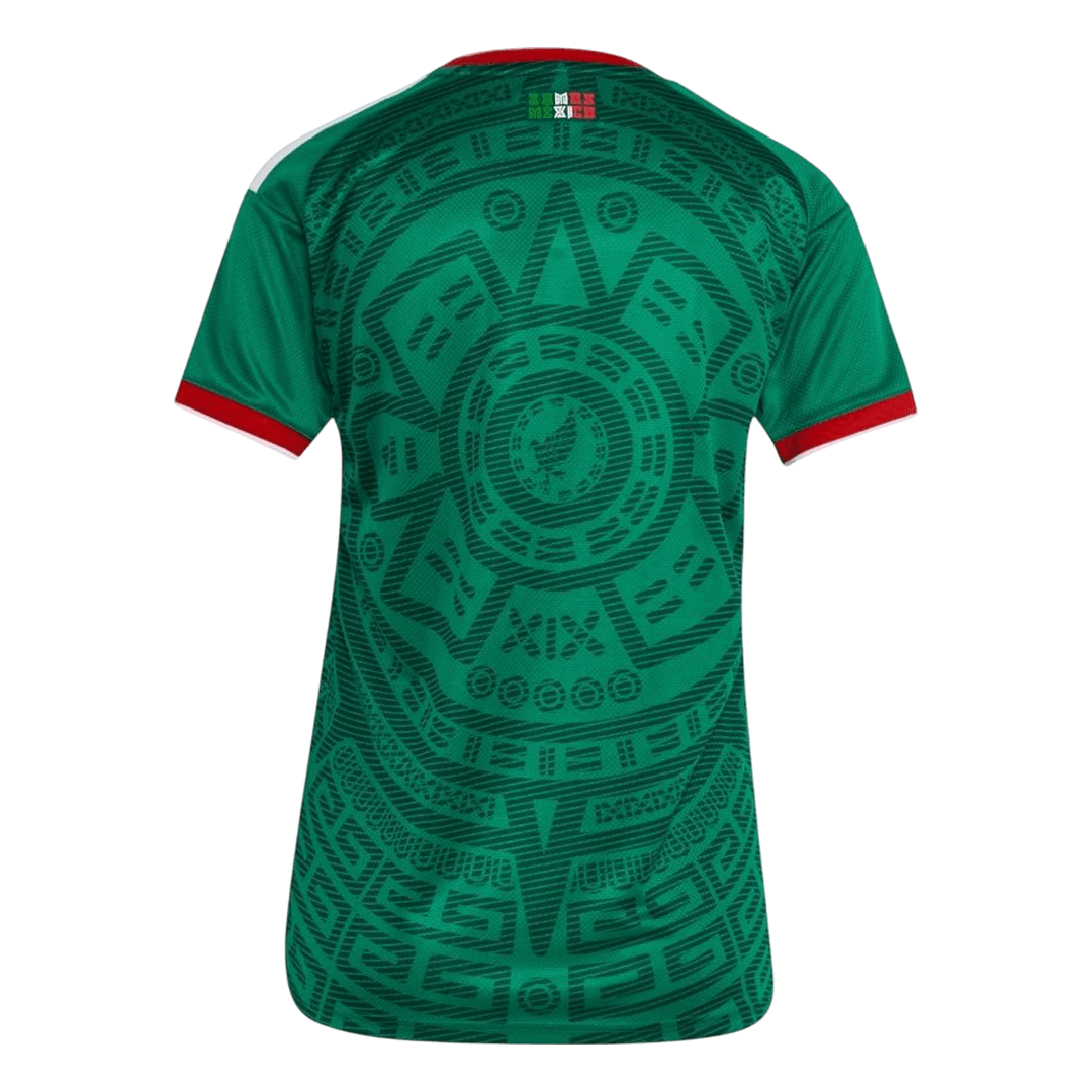 Mexico Soccer Jersey Home Women's Custom Shirt World Cup 2026 - Image 2