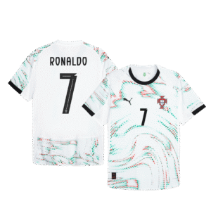 Portugal RONALDO #7 Away Custom Player Version Soccer Jersey 2025