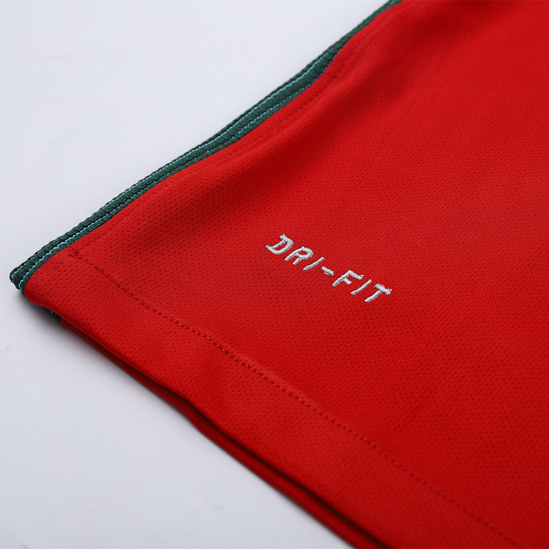Portugal Retro Jersey Home Soccer Shirt 2016 - Image 5