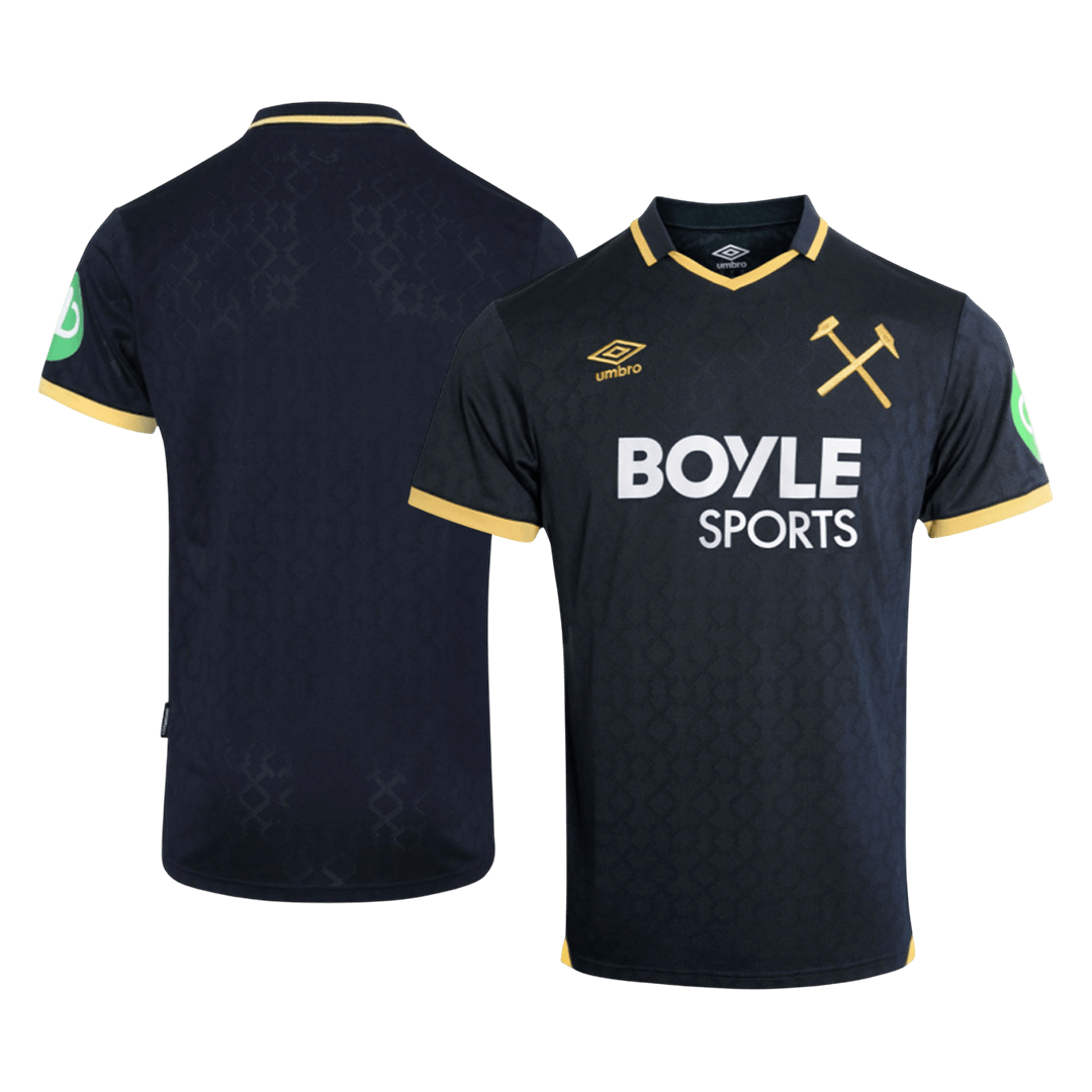 West Ham United Soccer Jersey Third Away Shirt 2025/26 - Image 3