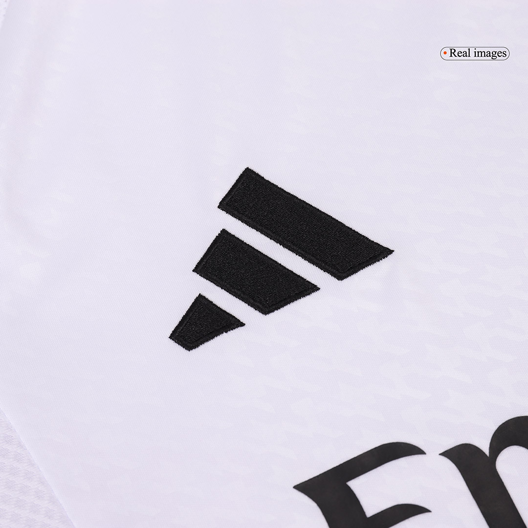Real Madrid Long Sleeve Jersey Home Football Shirt - Image 9