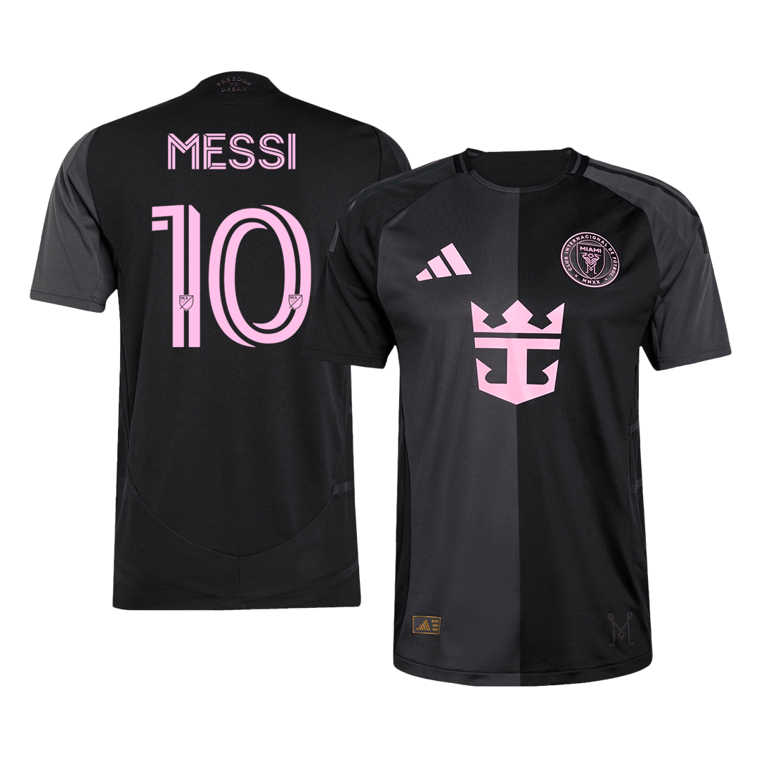 Inter Miami CF MESSI #10 Away Custom Player Version Soccer Jersey 2025