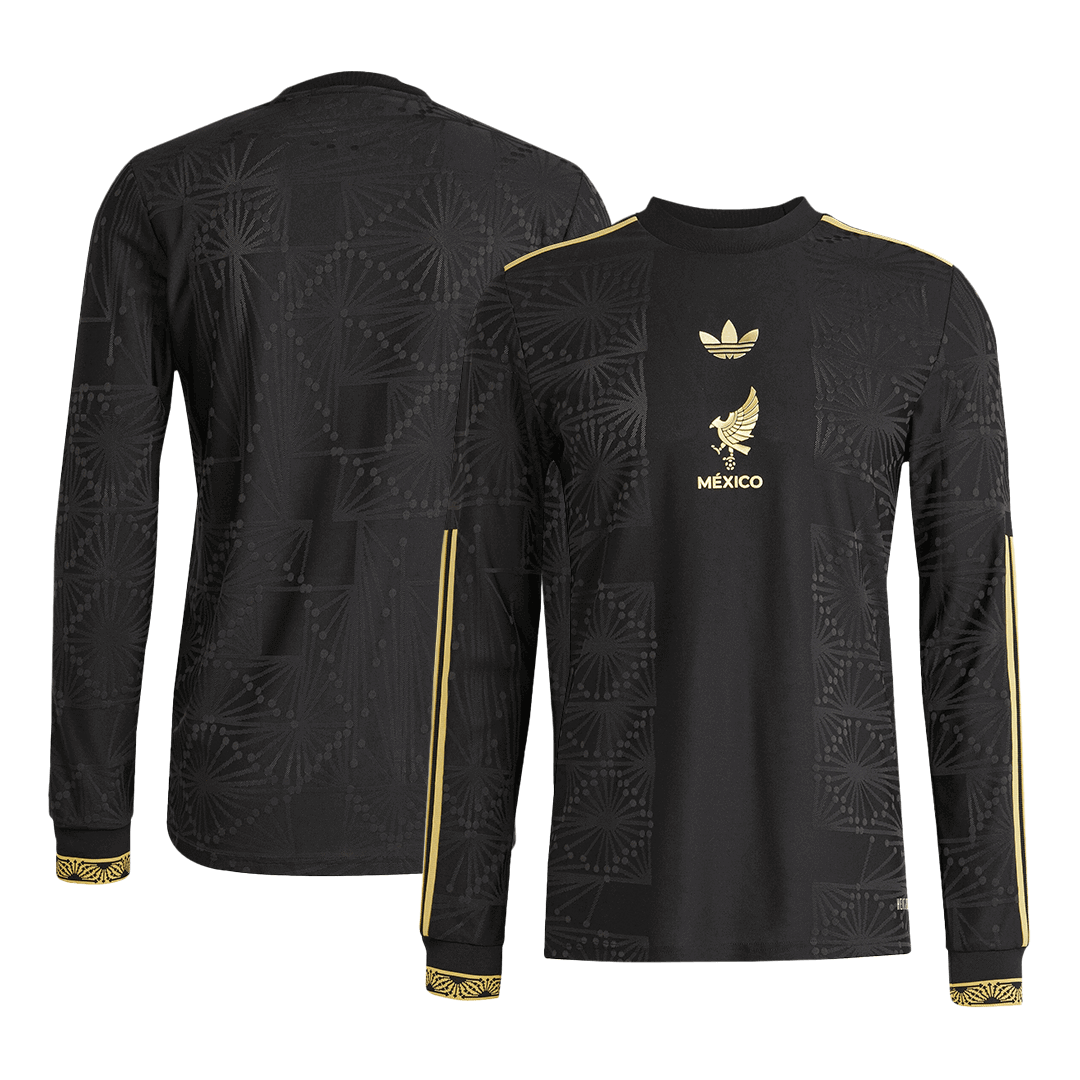 Mexico Third Away Custom Player Version Long Sleeve Soccer Jersey 2025 - Gold Cup - Image 3