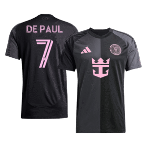 DE PAUL #7 Inter Miami CF Soccer Jersey Away Custom Shirt 2025
