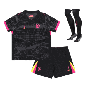 Kids Chelsea Custom Third Away Full Soccer Kits2024/25