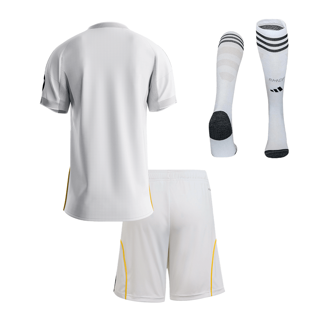 Kids Real Madrid Custom Home Full Soccer Kits2025/26 - Image 2