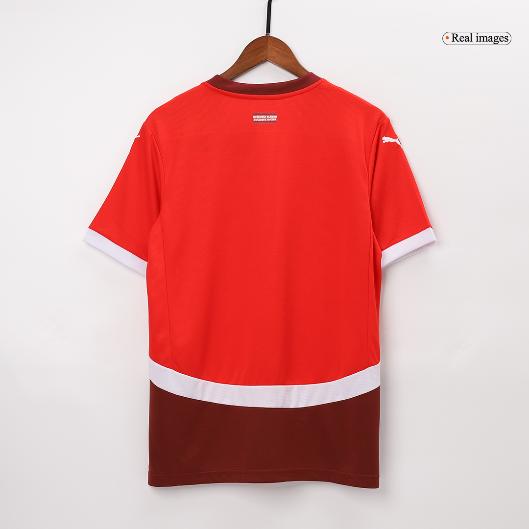 Switzerland Soccer Jersey Home Custom Shirt - Image 5
