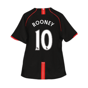 ROONEY #10 Manchester United Retro Jersey Away Soccer Shirt 2007/08