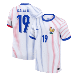 KALULU #19 France Soccer Jersey Away Custom Shirt