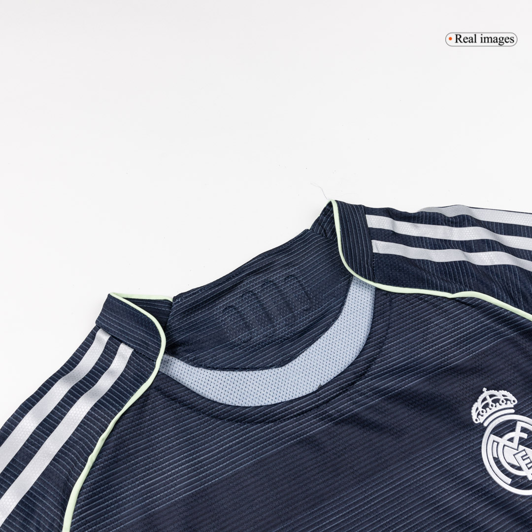 Real Madrid Away Player Version Long Sleeve Soccer Jersey 2025/26 - Image 5