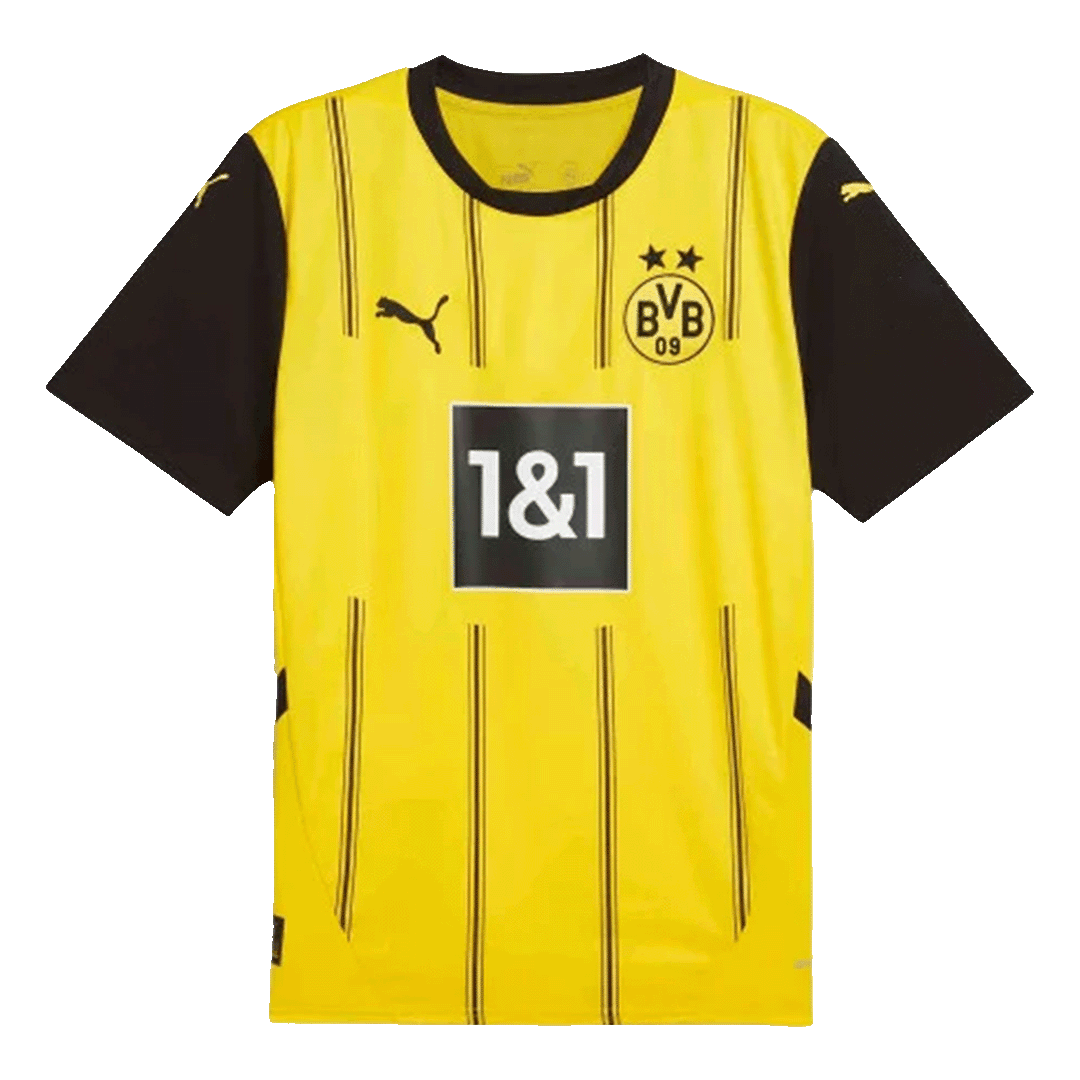 Borussia Dortmund Custom Player Version Home Soccer Jersey