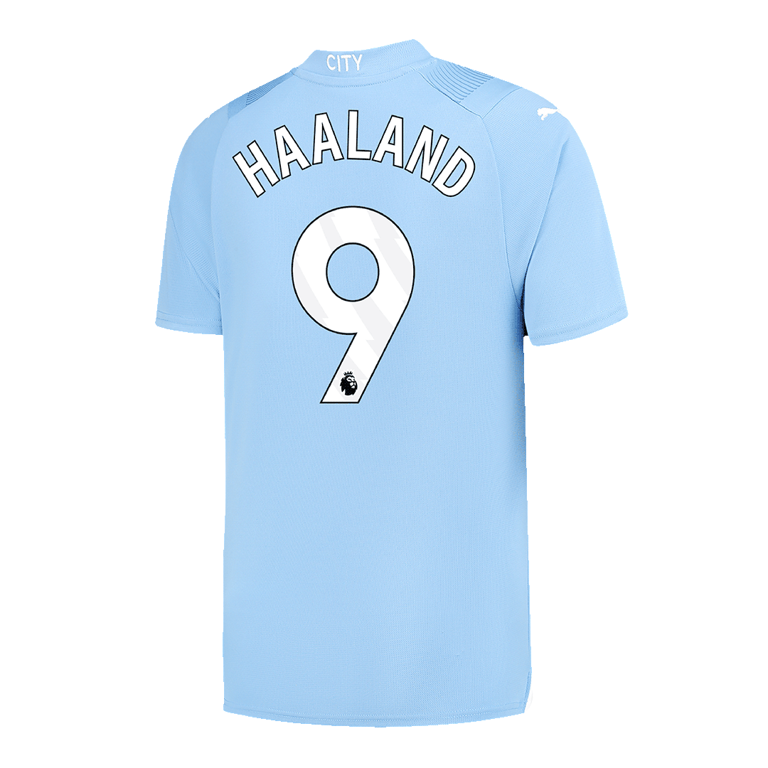 Manchester City Jersey HAALAND #9 Custom Home Soccer Jersey 2023/24 - Image 3