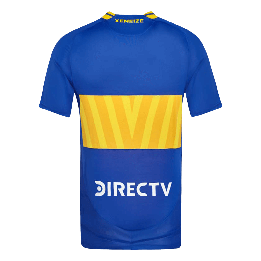 Boca Juniors Home Custom Player Version Soccer Jersey - Image 2