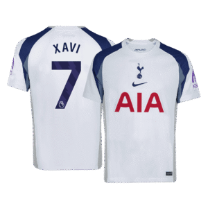 XAVI #7 Tottenham Hotspur Soccer Jersey Home Custom Shirt 2025/26