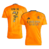 VINI JR. #7 Real Madrid Soccer Jersey Away Custom Shirt Bear Champ Font