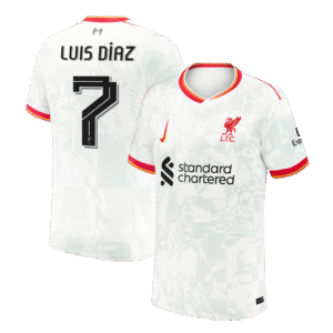 Liverpool LUIS DÍAZ #7 Soccer Jersey Third Away Custom Shirt - UCL