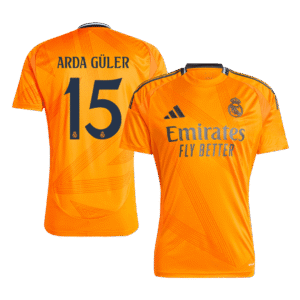 Real Madrid Jersey Custom ARDA GÜLER #15 Soccer Jersey Away
