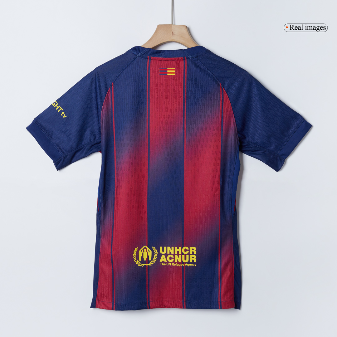 Barcelona LAMINE YAMAL #10 Kopa Trophy Edition Home Custom Player Version Soccer Jersey 2025/26 - Image 6