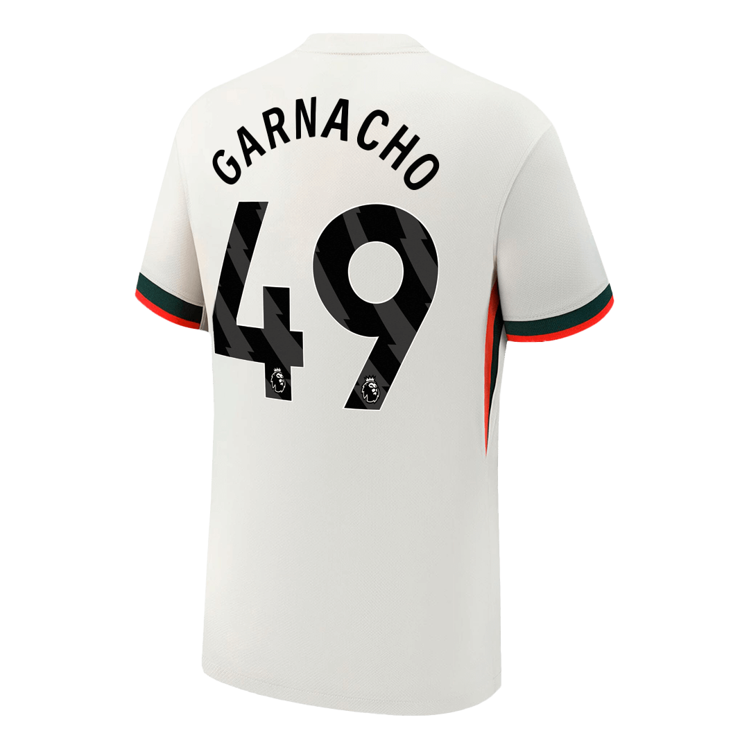GARNACHO #49 Chelsea Soccer Jersey Away Custom Shirt 2025/26 - Image 3
