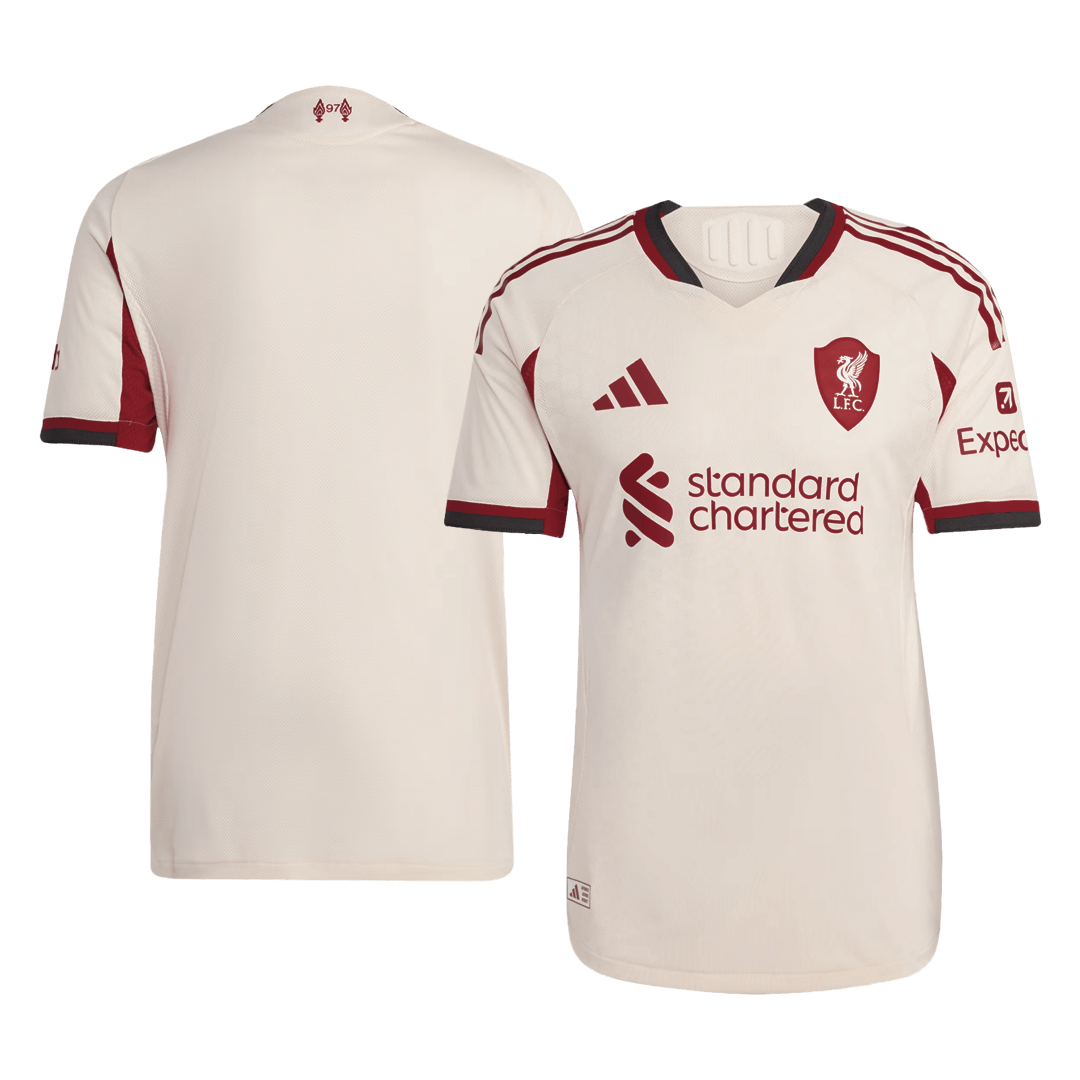 Liverpool Custom Player Version Away Soccer Jersey 2025/26 - Image 3