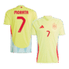 MORATA #7 Spain Soccer Jersey Away Custom Shirt
