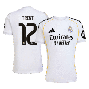 TRENT #12 Real Madrid Soccer Jersey Home Custom Shirt 2025/26