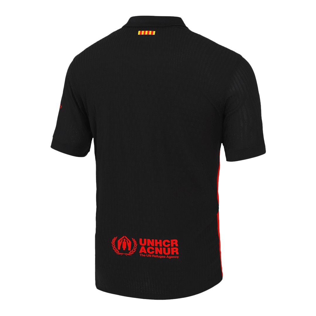 Barcelona Away Custom Player Version Soccer Jersey - Image 2