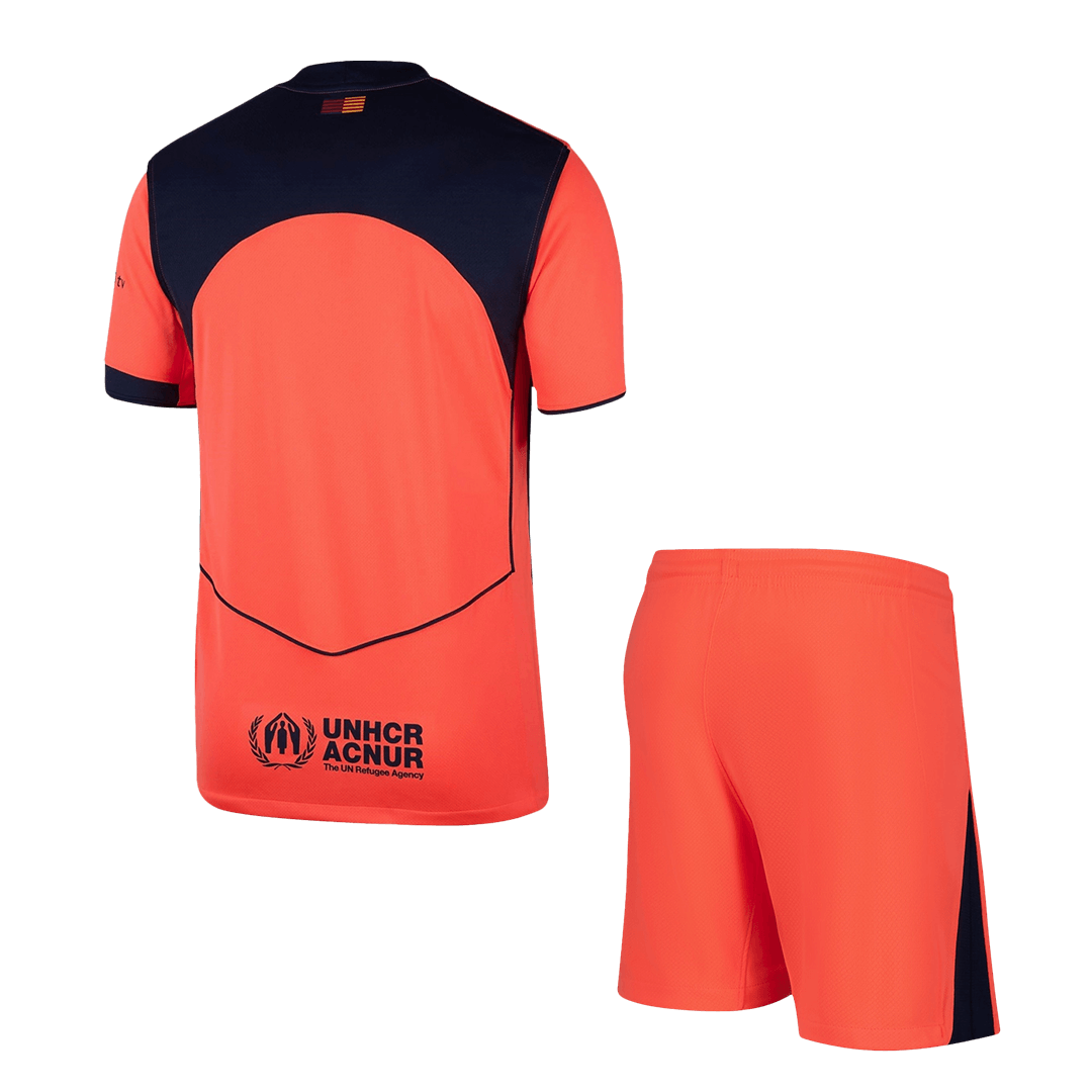 Barcelona Third Away Soccer Uniform Kits 2025/26 - Image 2