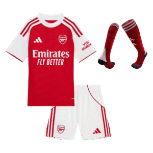 Kids Arsenal Custom Home Full Soccer Kits2025/26